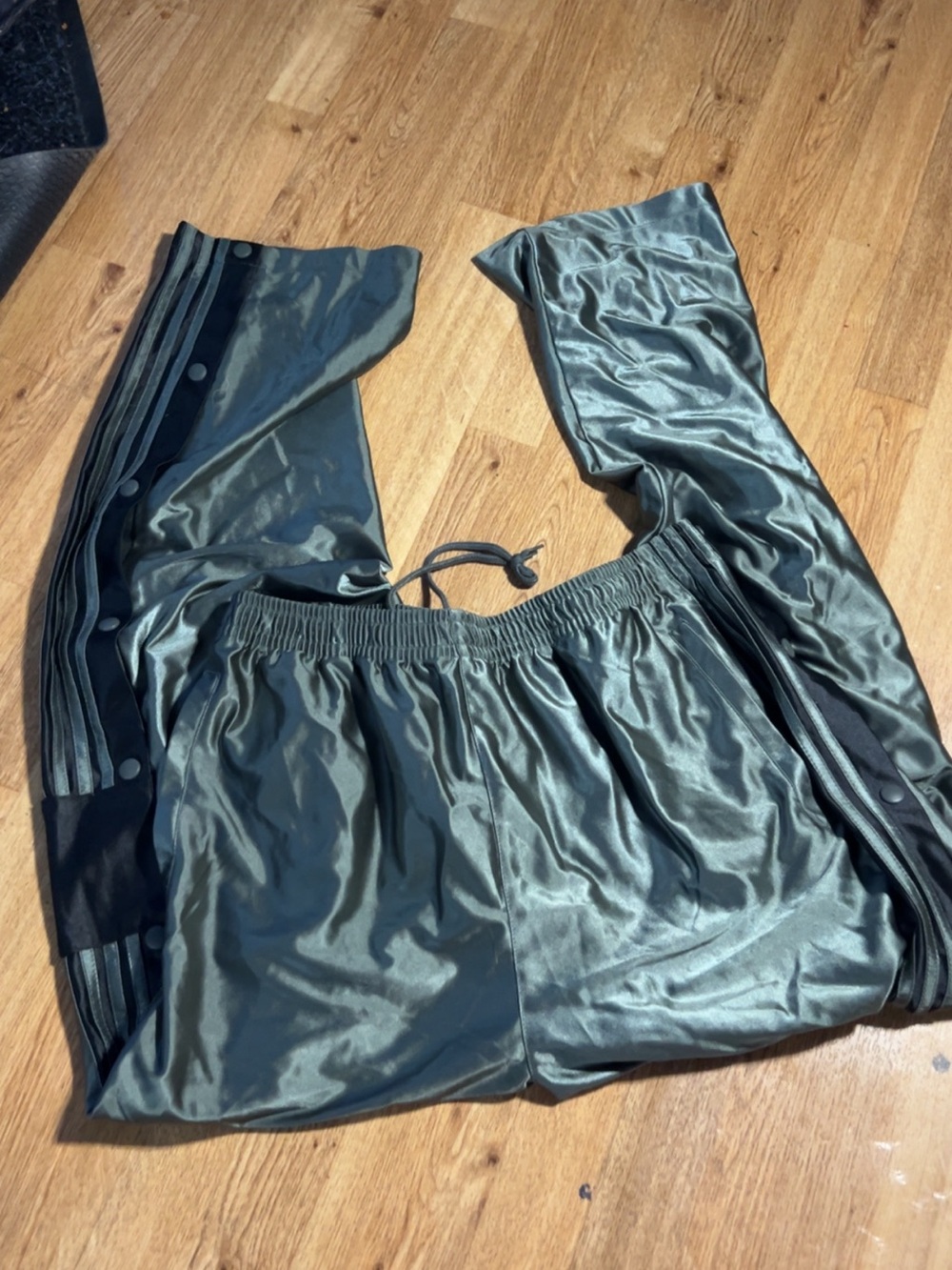 Rare Blank Adidas Snap Pants